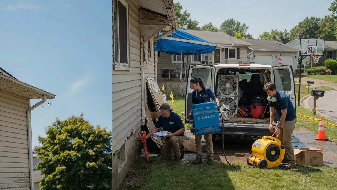 Ceiling Leak Cleanup in Bethel, DE near me