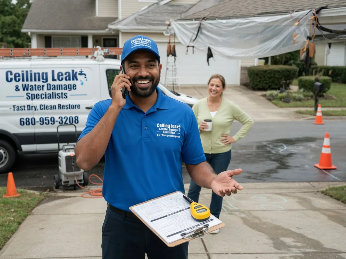 Ceiling Leak Cleanup Bethel, DE FAQs